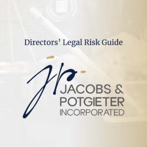 Directors legal risk guide for managing corporate legal risks in South Africa